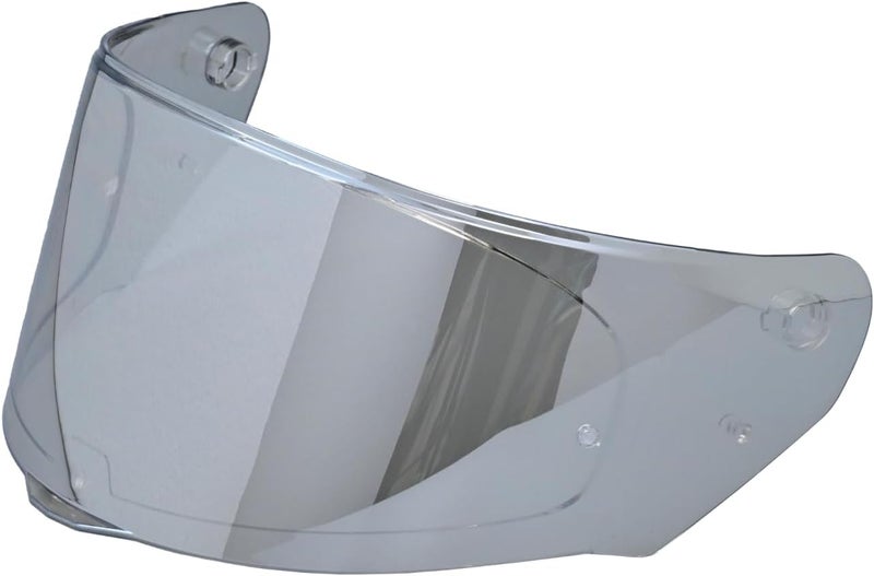 Logto Compatible with LS2 FF353/320/328/800 Helmets Visor Tint Replacement Motorcycle Helmet Face Shield (Transparent Silver) - Image 1